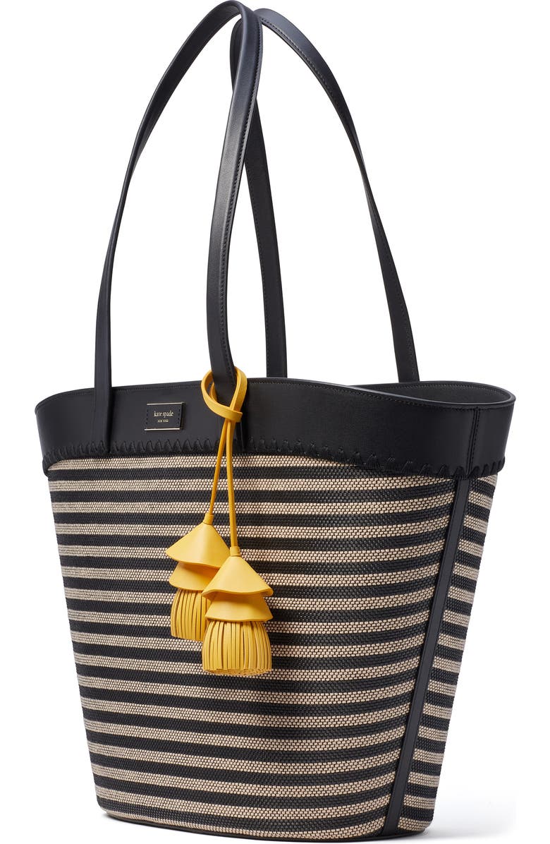 Kate Spade New York the pier stripe medium tote, Alternate, color,