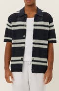 Les Deux Gianni Short Sleeve Knit Shirt