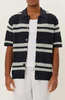 Les Deux Gianni Short Sleeve Knit Shirt
