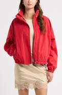 Open Edit Cotton Blend Track Jacket