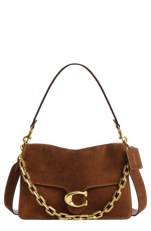 Chain Tabby 30 Suede Shoulder Bag