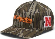 Columbia Men's Columbia Mossy Oak Camo Nebraska Huskers Bottomland Flex Hat