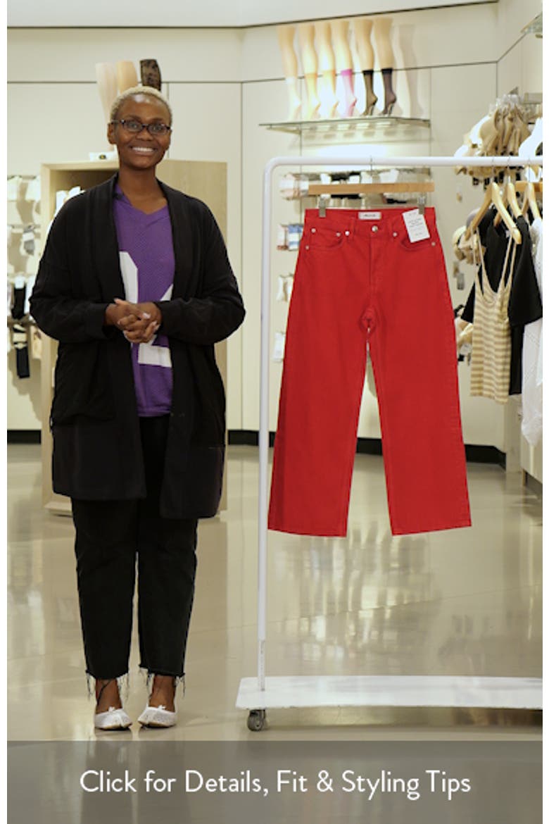 Low Slung Baggy Crop Jeans video