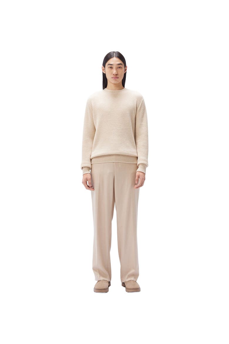 Men's Cashmere Crewneck Sweater, Main, color, off white