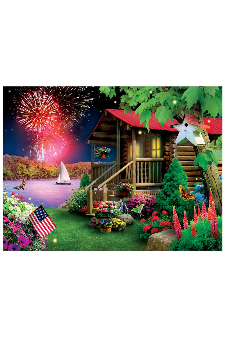 Summer Celebration 300 Piece Puzzle, Alternate, color, Multicolor