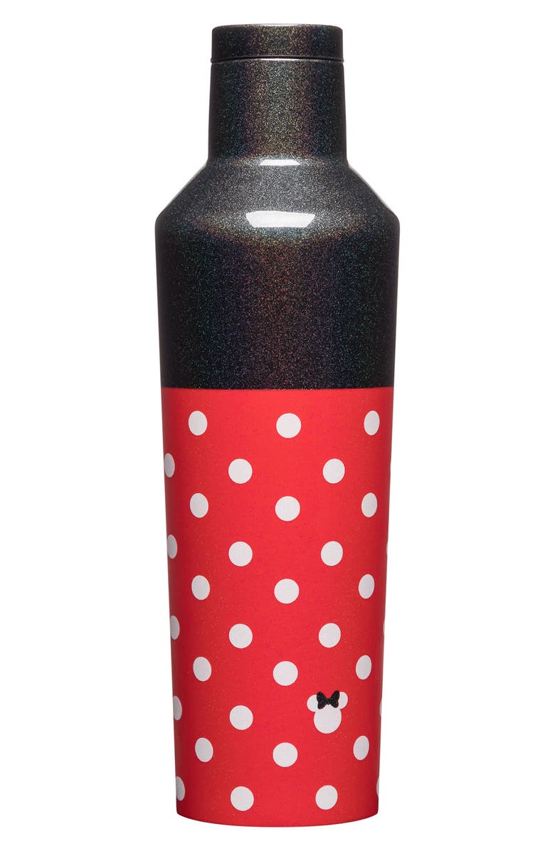 Corkcicle 16-Ounce Insulated Canteen, Alternate, color, Minnie- Polka Dot Red