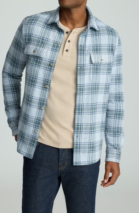 Ternhaven Sweater Flannel Shirt Jacket