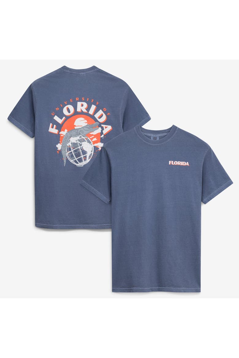 Men's  Navy Florida Gators Comfort Colors Team Statue T-Shirt, Main, color, Navy