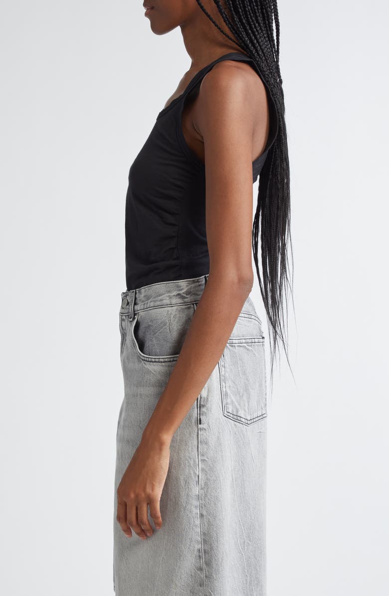 Haikure May Ruched Cotton Tank, Alternate, color, 