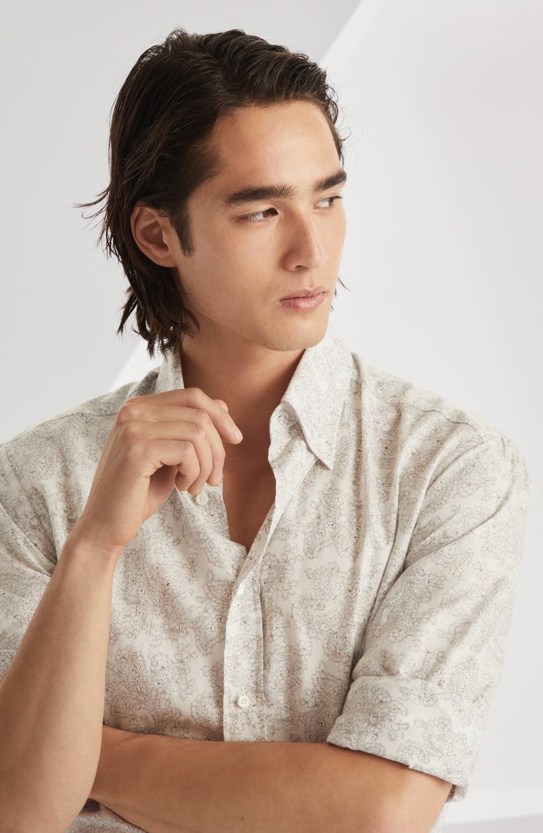 Brunello Cucinelli Button-down collar shirt, Alternate, color,