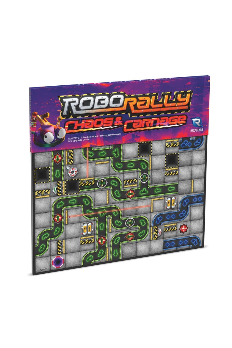 Robo Rally Chaos & Carnage Expansion, Main, color, Multicolored
