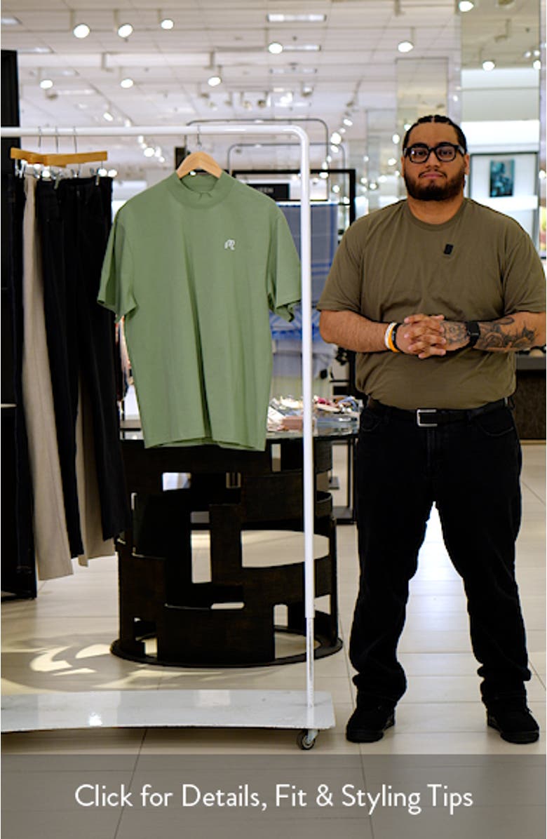 Mare Mock Neck T-Shirt, sales video thumbnail