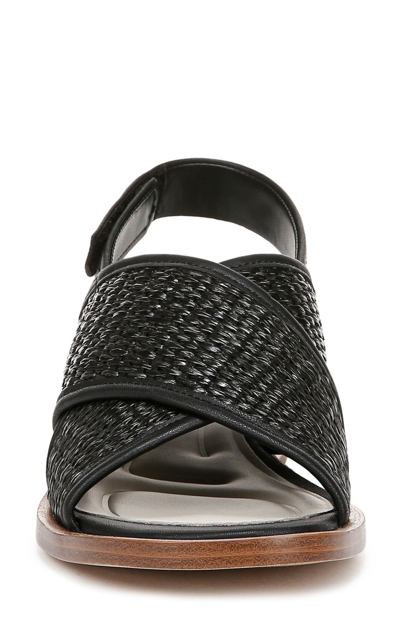 Franco Sarto Silvie Slingback Sandal, Alternate, color, Black