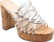 Charles David Meadow Platform Sandal