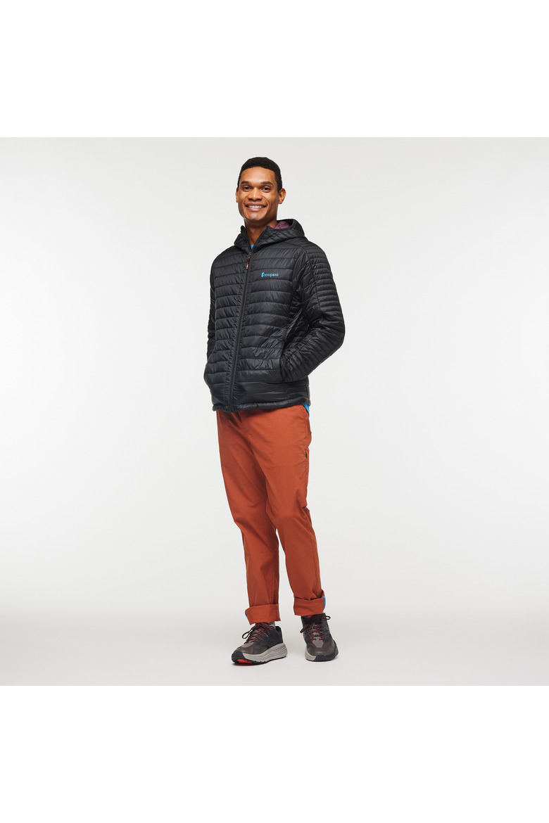 Capa Insulated Hooded Jacket - Men's, Alternate, color, Charcoal