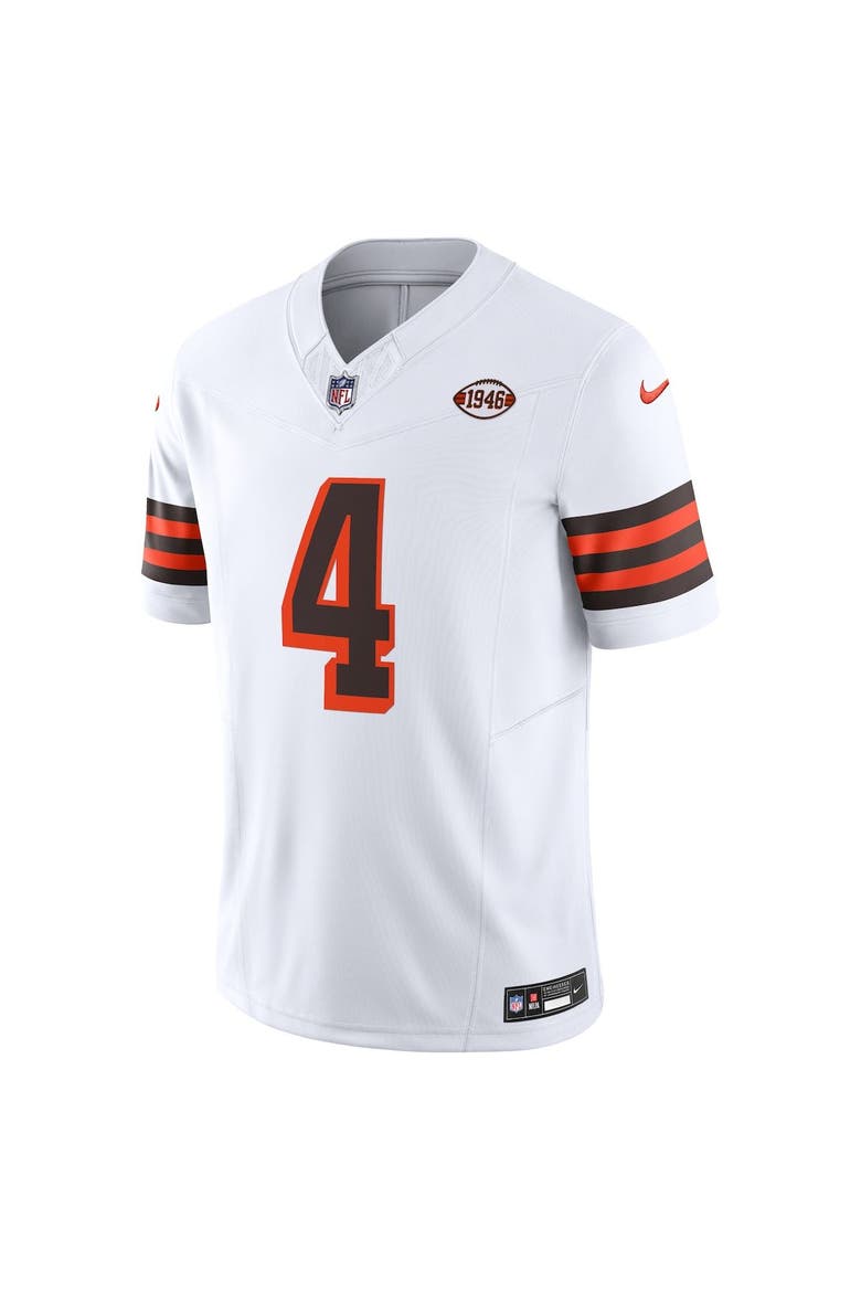 Men's Nike Deshaun Watson White Cleveland Browns Vapor F.U.S.E. Limited Jersey, Alternate, color, White