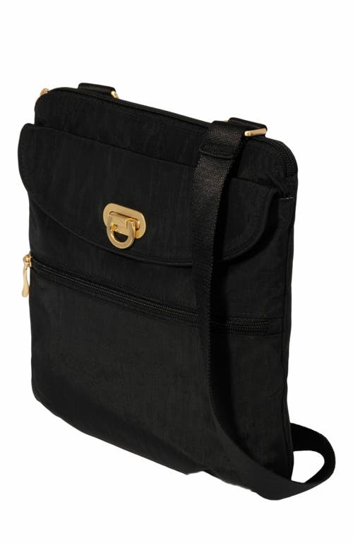 Baggallini Coastal Flip Lock Slim Crossbody
