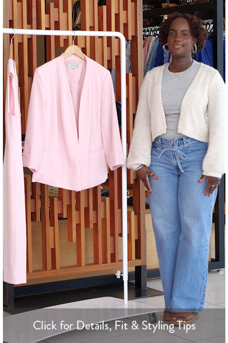 Cuff Sleeve Blazer video