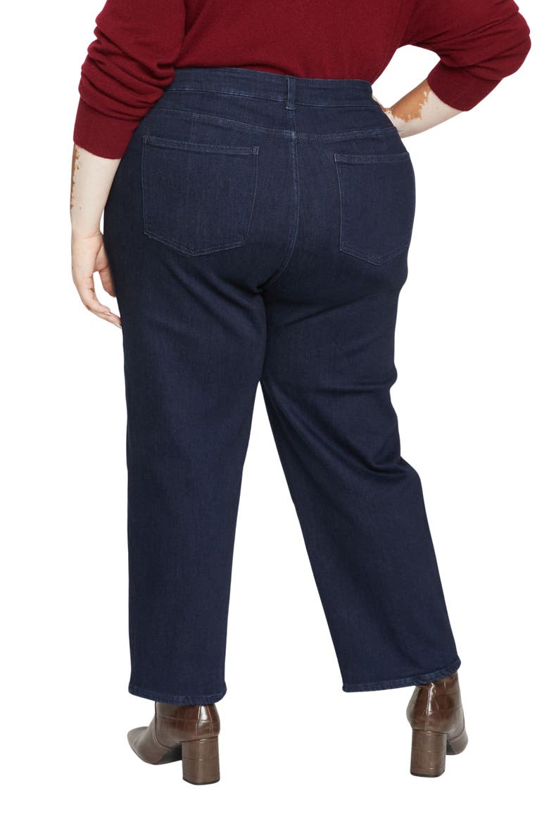 Donna Curve High Waist Straight Leg Jeans, Alternate, color, DARK INDIGO