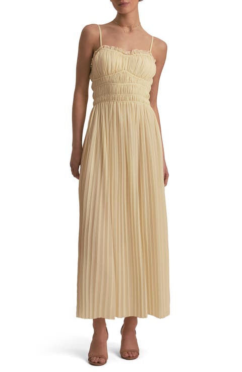 The Best Dressed Guest Pleated Maxi Dress