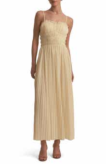 Favorite Daughter The Best Dressed Guest Pleated Maxi Dress