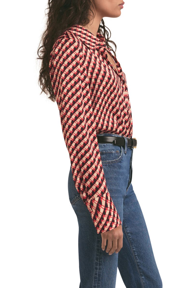 Favorite Daughter The Take Me Seriously Bodysuit, Alternate, color, Retro Rouge Hounds