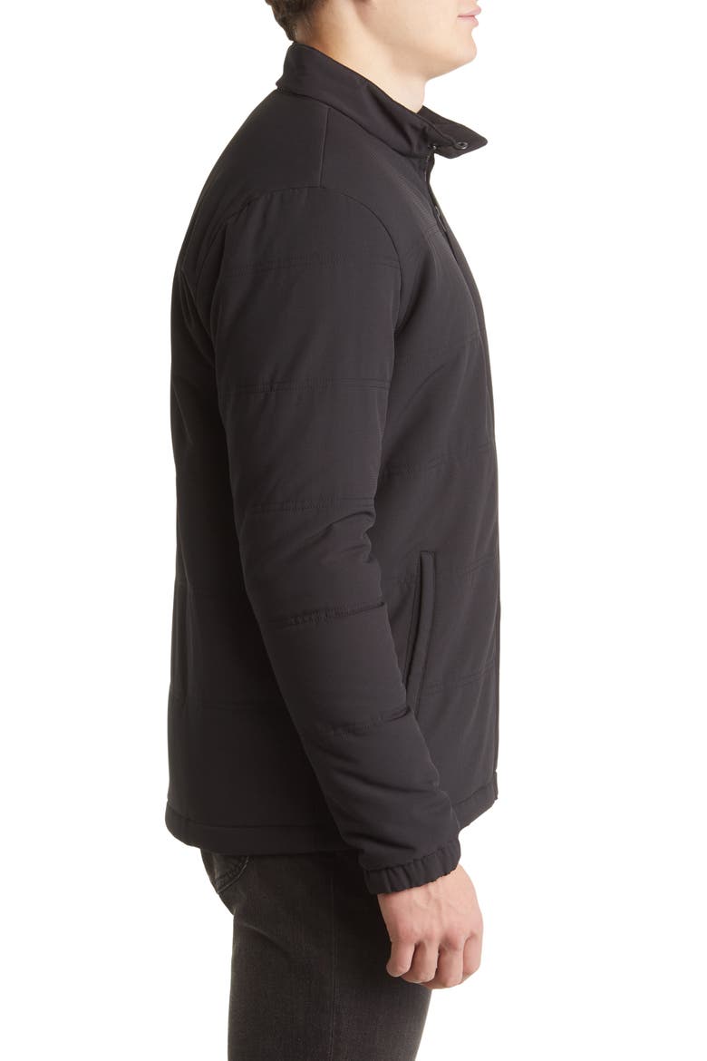 Interlude Puffer Jacket, Alternate, color, BLACK