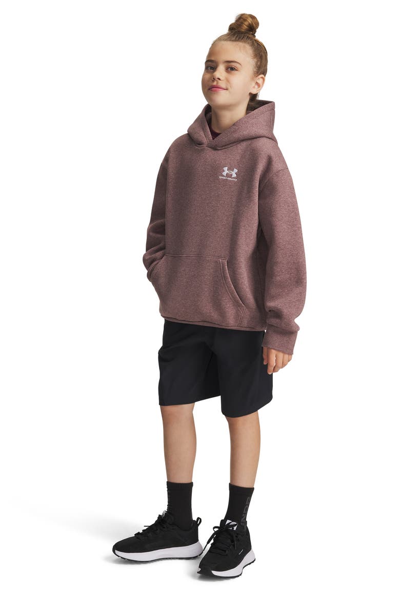 Under Armour Kids' Unstoppable Shorts, Alternate, color, Black