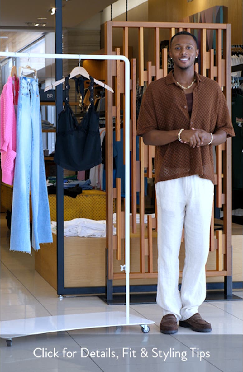 Brooke Lace Trim Halter Top, sales video thumbnail