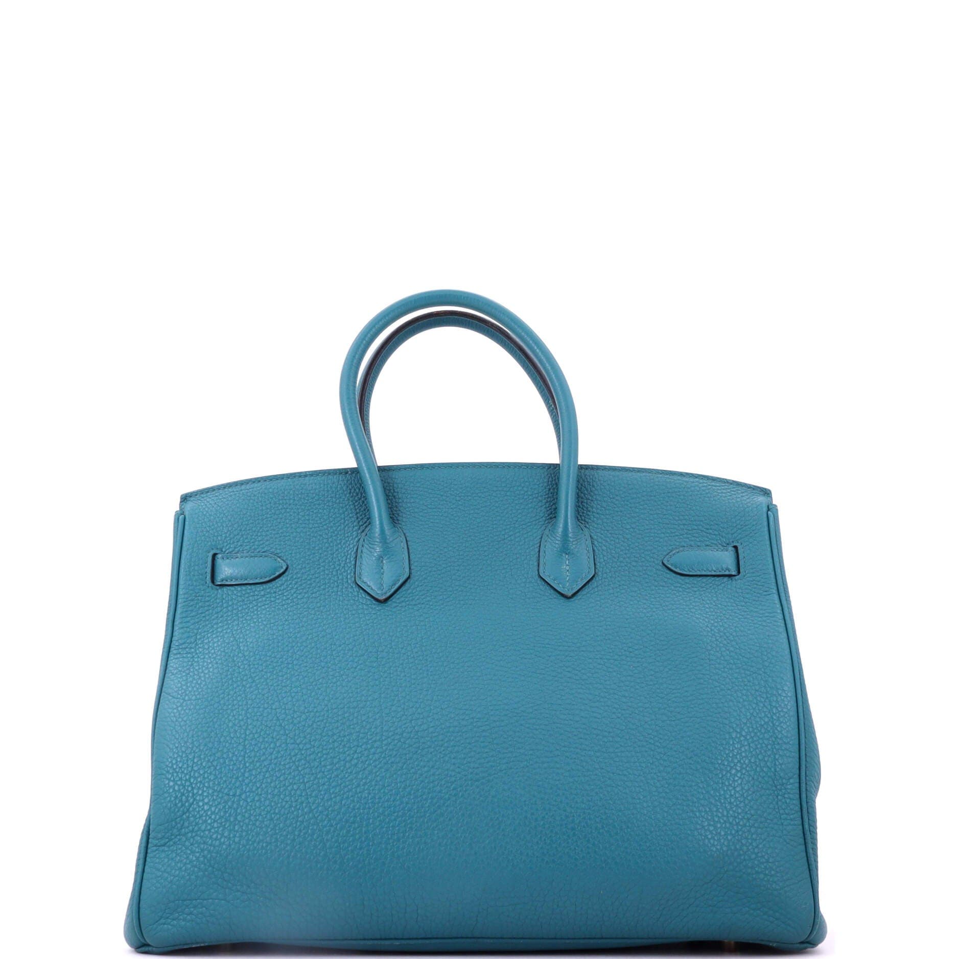 Birkin Handbag Blue Togo with Gold Hardware 35, Alternate, color, Blue