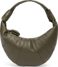 Lemaire Mini Fortune Croissant Leather Handbag