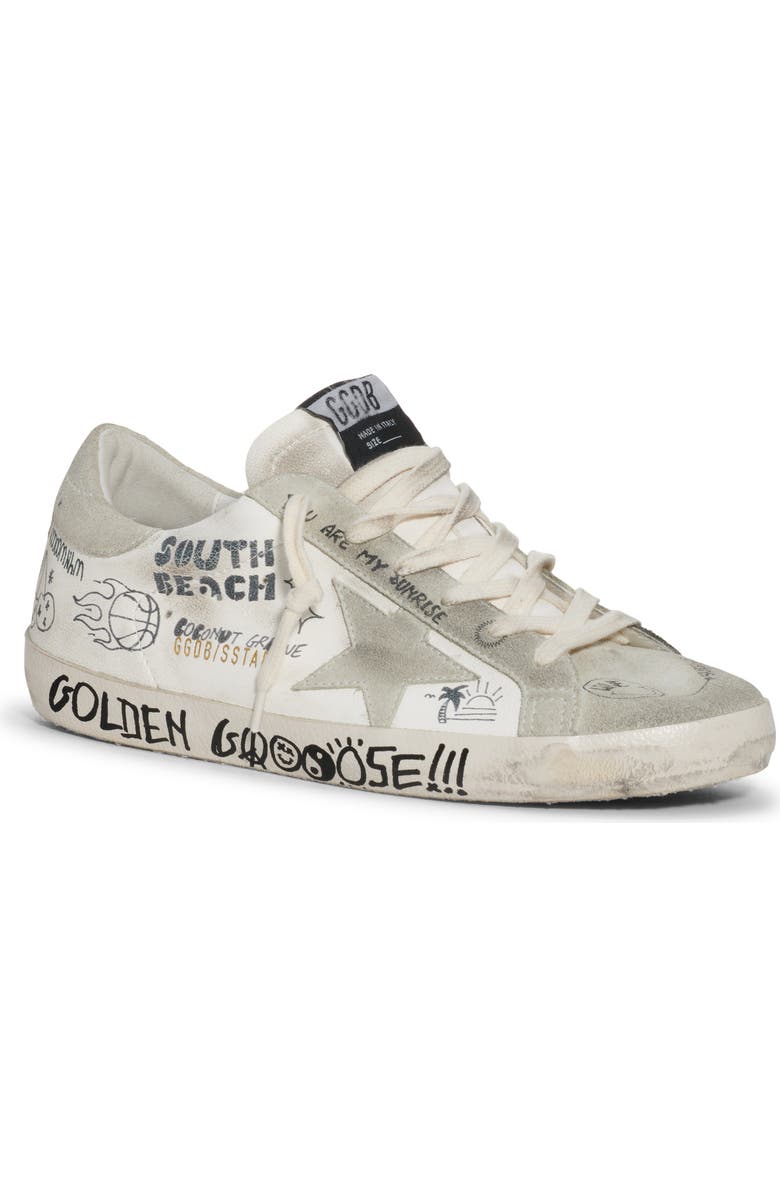 Golden Goose Super-Star Low Top Sneaker, Main, color,
