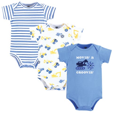 Little Soft Cotton All-in-One Outfits, Set of 3 (Baby)