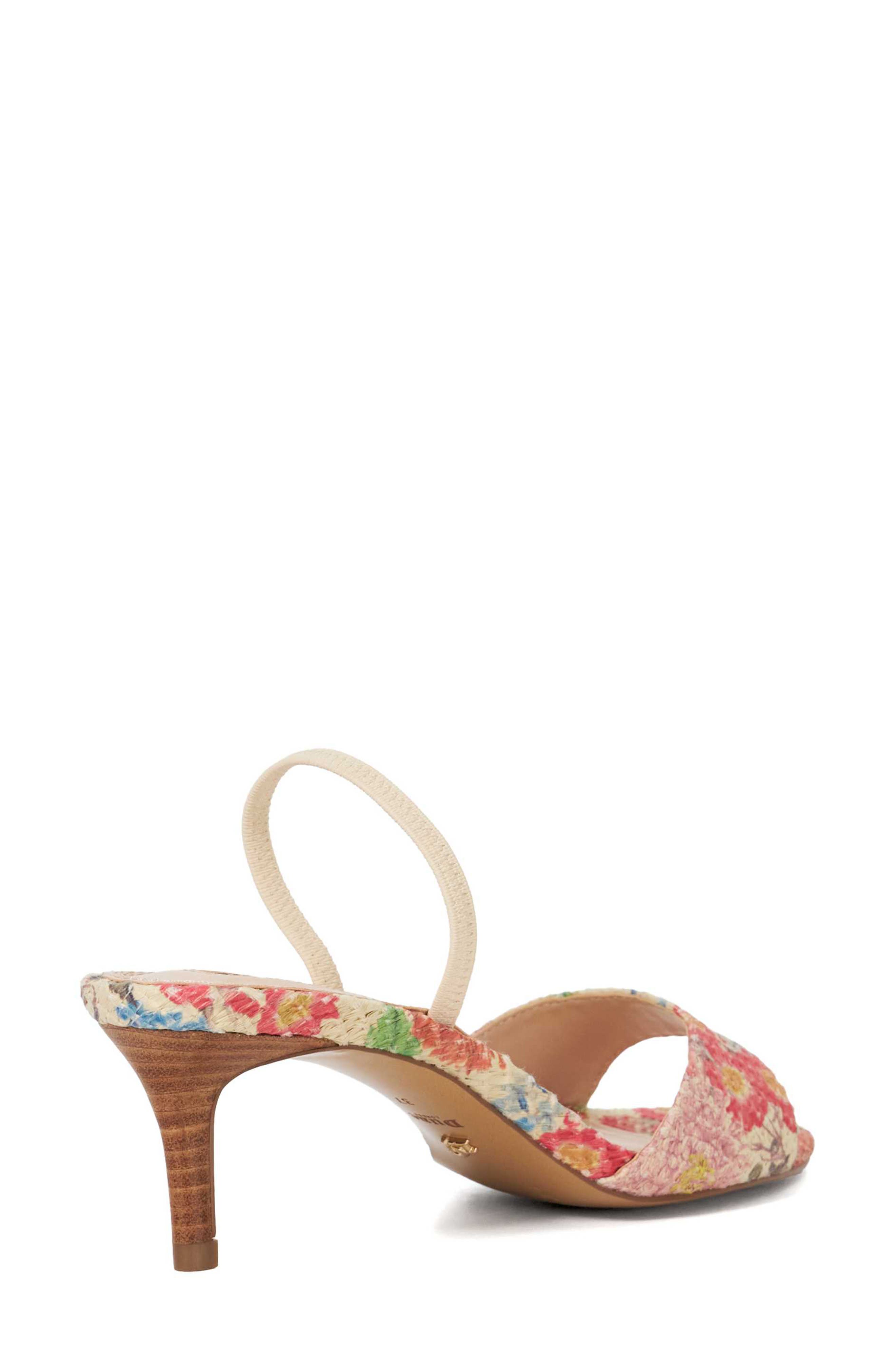Dune London Madeline Sandal, Alternate, color, Raffia