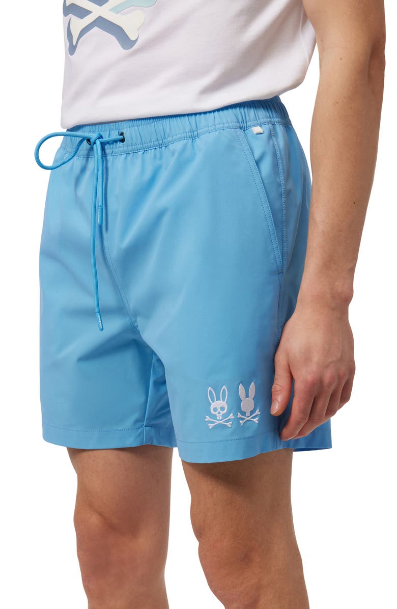 Psycho Bunny Kingwood Hydrochromic Swim Trunks, Alternate, color,