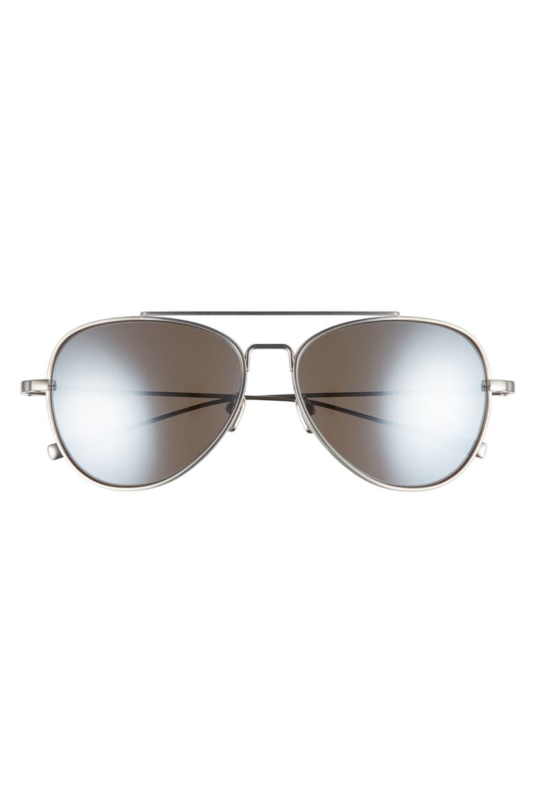 60mm Titanium Polarized Sunglasses, Alternate, color, TEMPEST