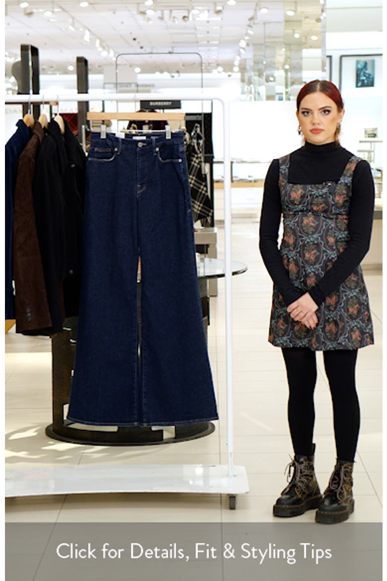Good Waist High Waist Wide Leg Palazzo Jeans video