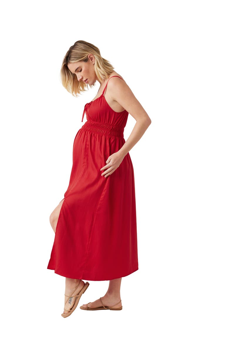 Ingrid & Isabel STRAPPY VERSATILE MIDI DRESS, Alternate, color, Red