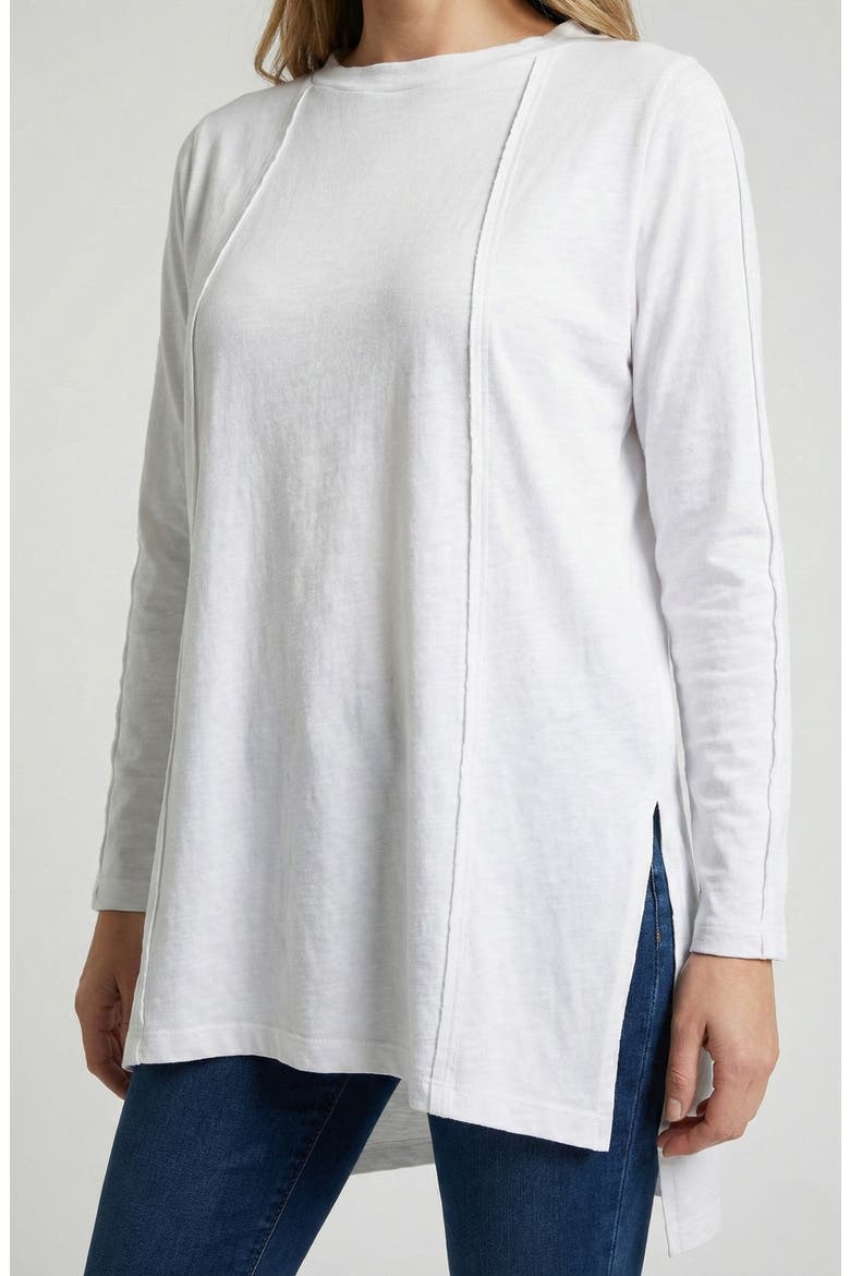 Long Beach Tunic, Alternate, color, WHITE