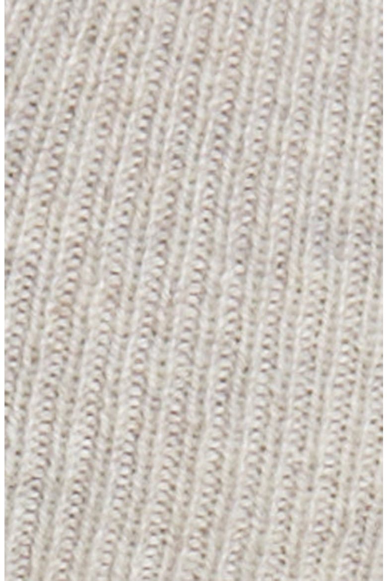 Loulou Studio Twist Cashmere Bra, Alternate, color, ASHES