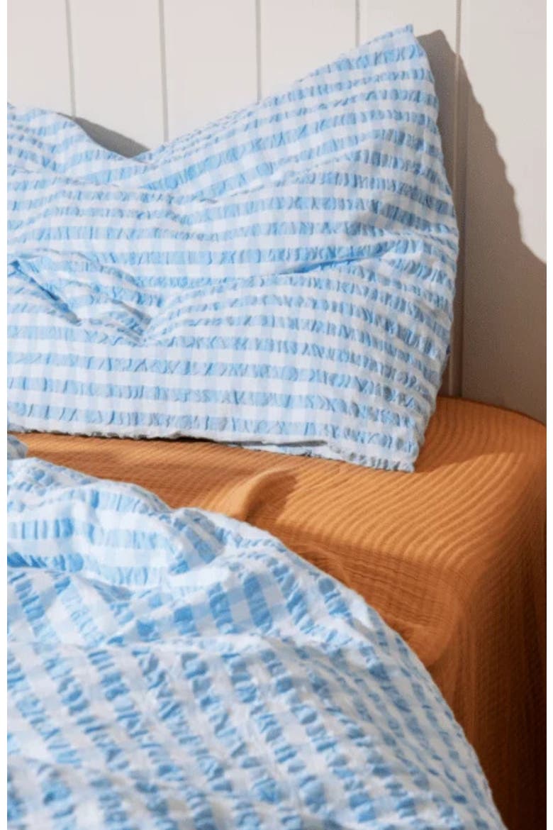 Baek and Bolge Duvet Cover Set, Alternate, color, White & Light Blue