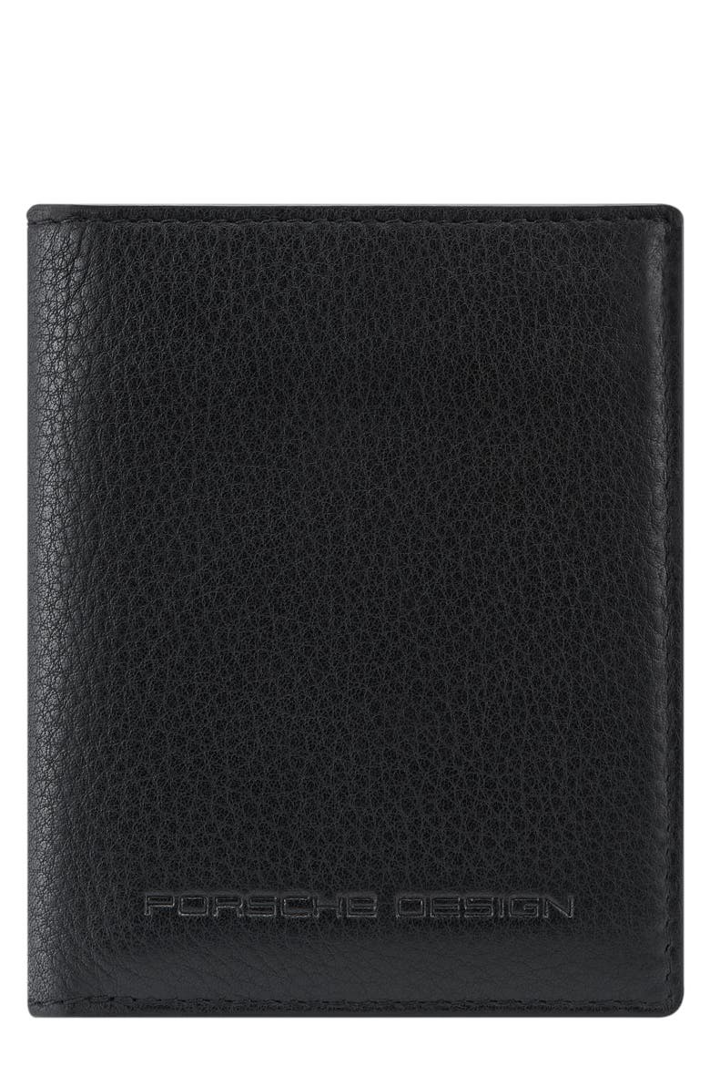 Roadster Business Leather Billfold Wallet, Main, color, BLACK