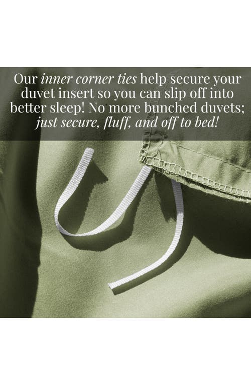 Southshore Fine Linens Vilano Springs Duvet Cover Set In Green