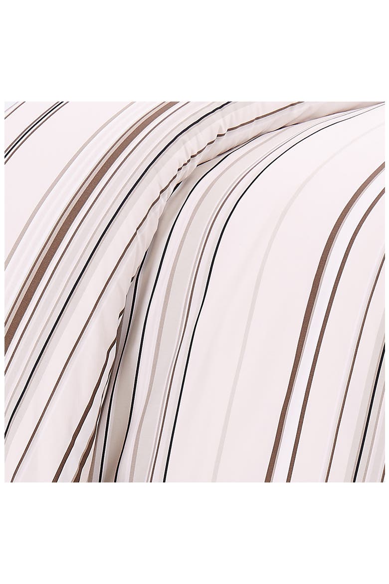 Stripe Collection - Luxury Premium Oversized Comforter Set, Alternate, color, TAUPE