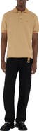 Burberry Logo Collar Cotton Polo Shirt