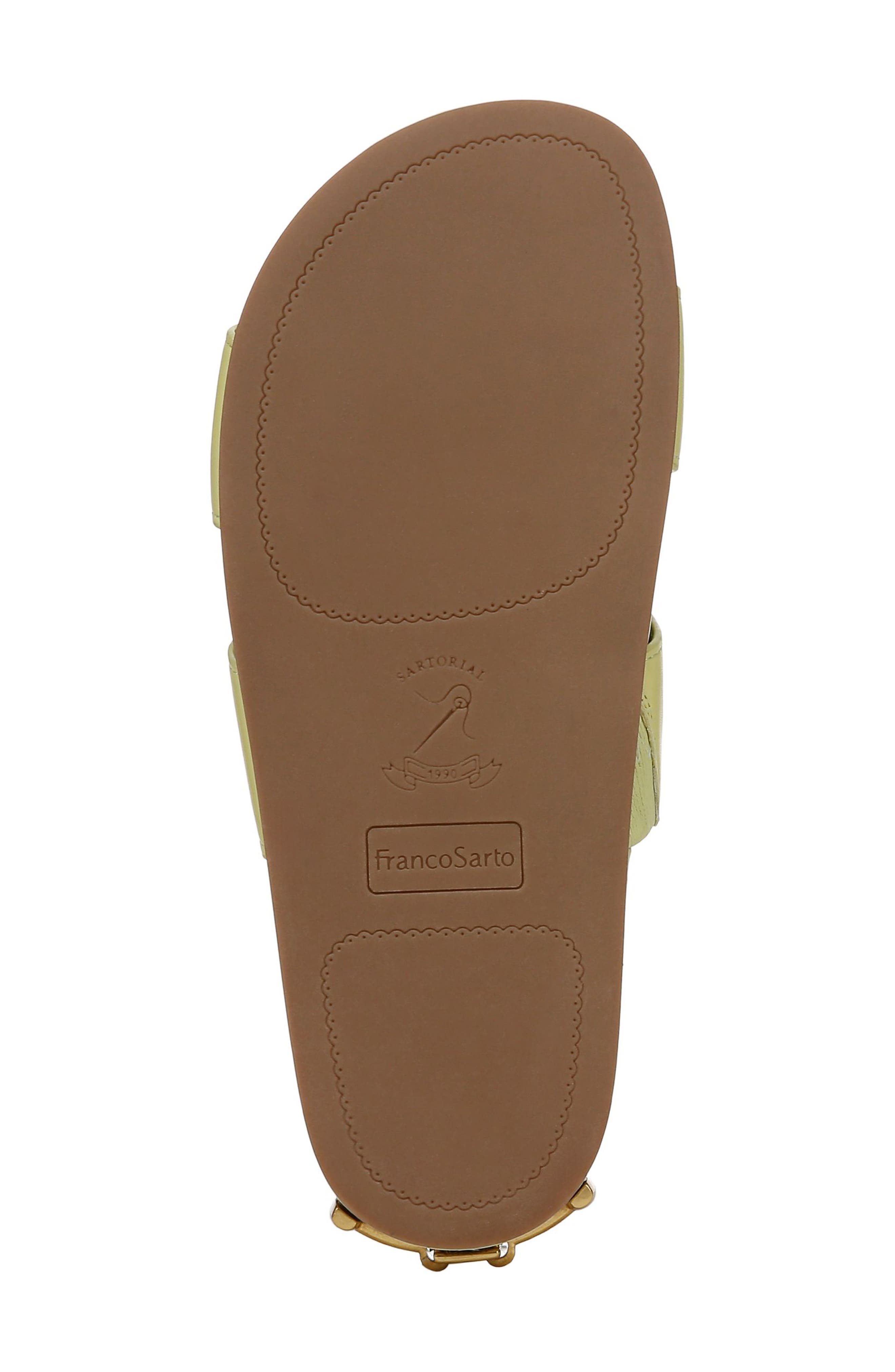 Britt Slide Sandal, Alternate, color, GREEN