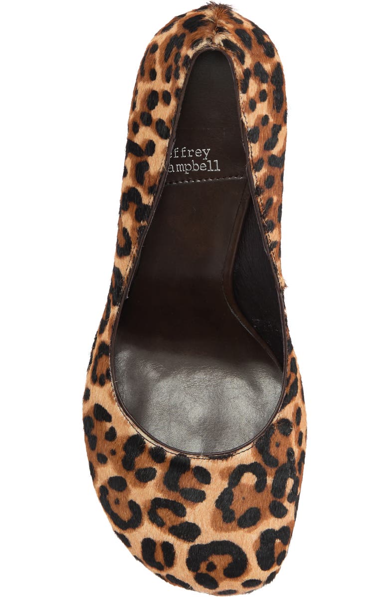 Jeffrey Campbell Buxom Genuine Calf Hair Pump, Alternate, color,