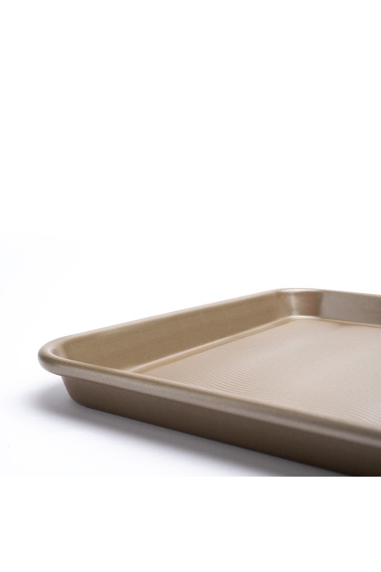 17.5 x 11.75-Inch Rectangular Steel Nonstick Baking Sheet Pan, Alternate, color, Brown