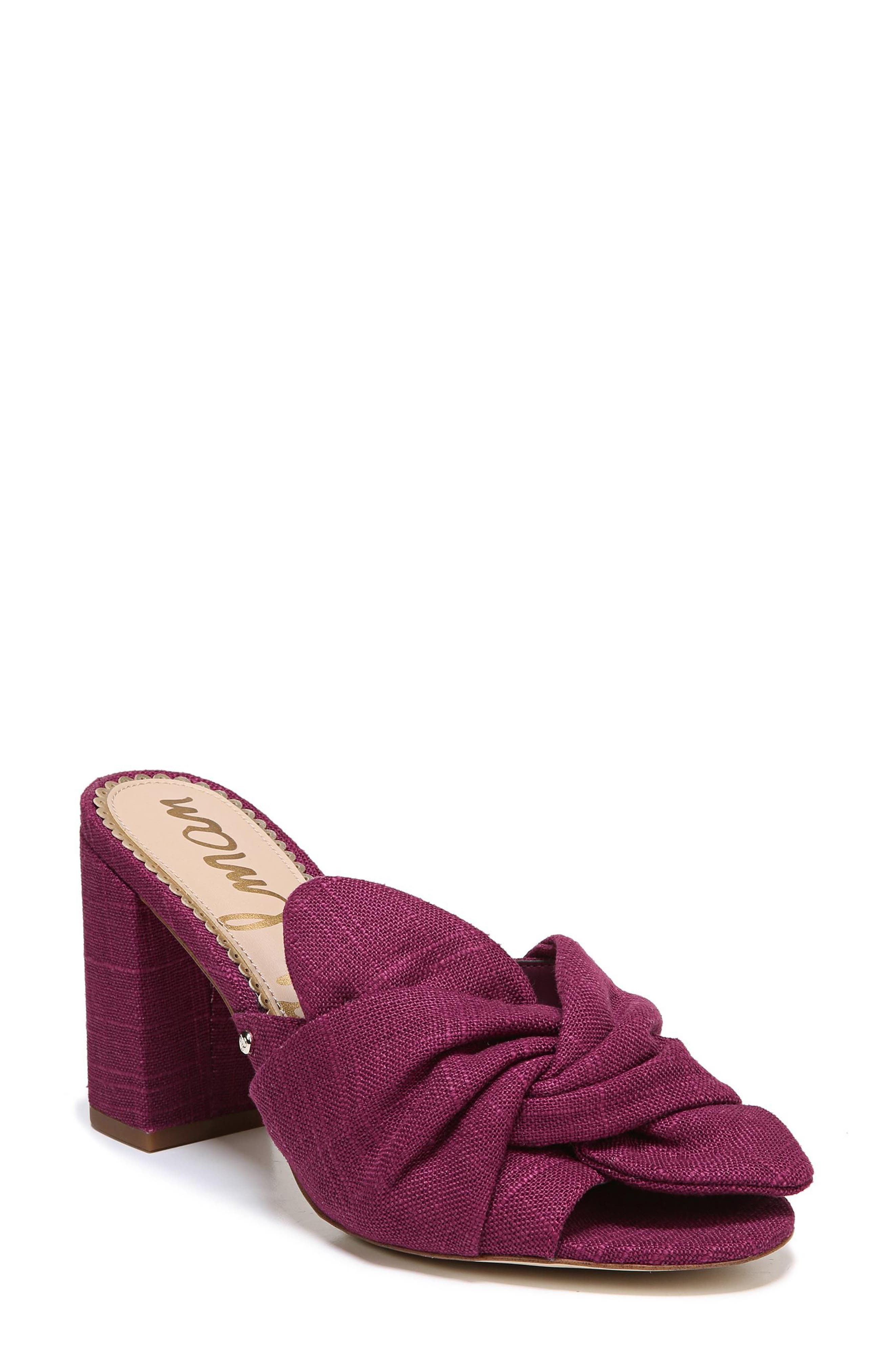 Oda Slide Sandal, Main, color, MULBERRY PINK