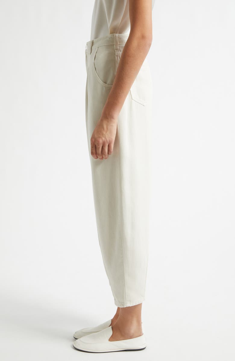 Emporio Armani J8H Relaxed-Fit Pants, Alternate, color, Solid White